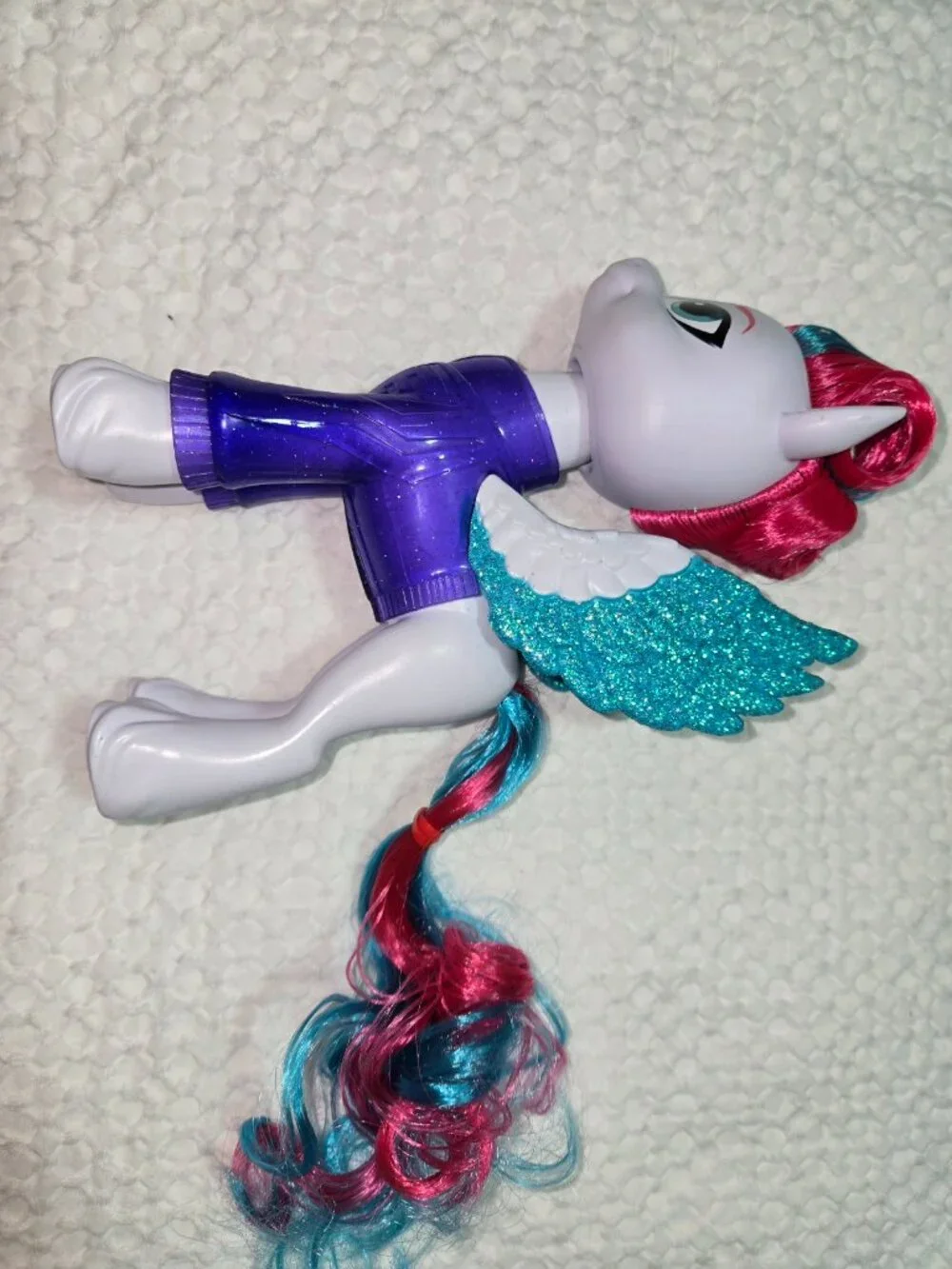 My Little Pony Zipp Storm Pegasus Figure Purple Flight Suit Hasbro 2021